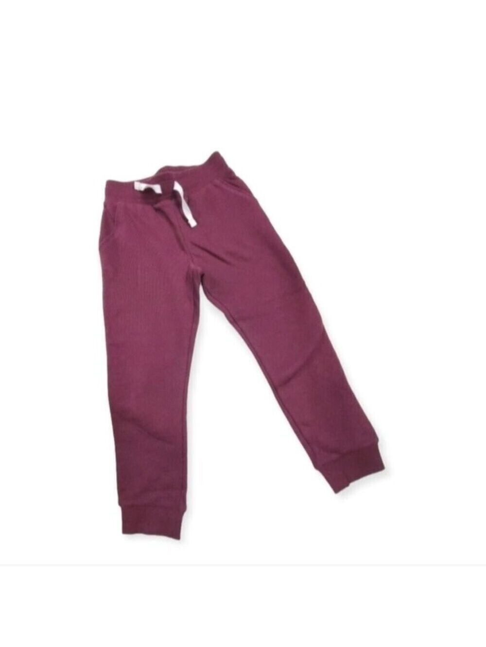 H&M Kids Joggers Cotton Burgundy